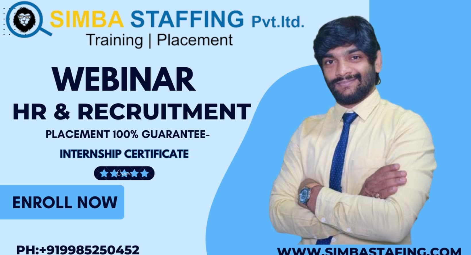 WEBNARS Free Webinar on HR & Recruitment Online & Offline Course with 100% JOB Guarantee